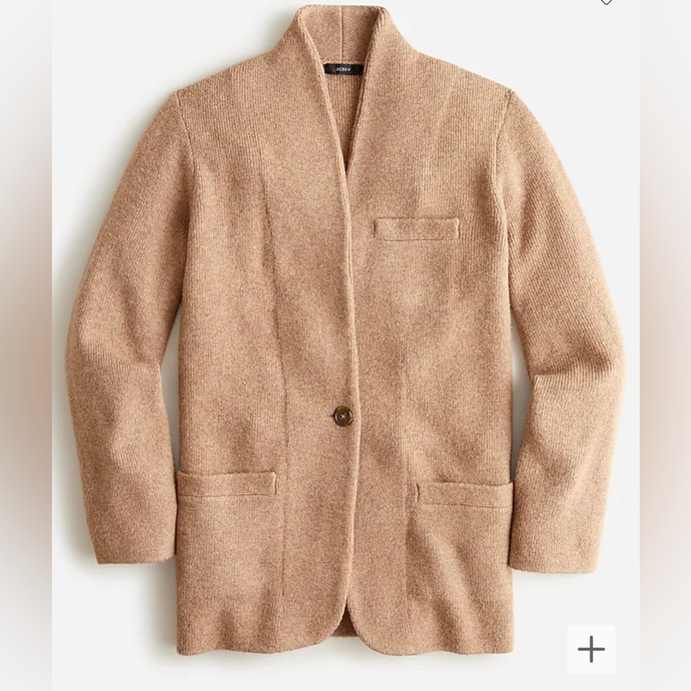 Jcrew Cocoon Sweater Blazer